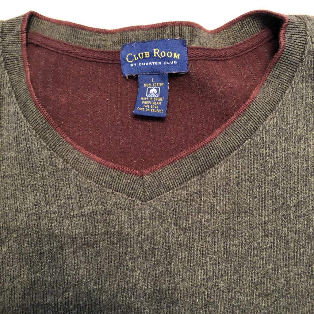 Green Club Room Sweater By Charter (L)